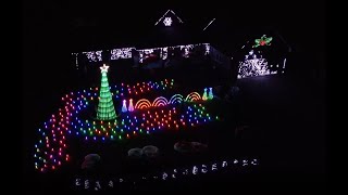 Lights on Hullsville 2022 Full Christmas Light Show [upl. by Enael]