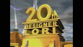 20th Designer Lori Logo with Fanfare Crossover With Lightning Sounds OFFICIAL [upl. by Gardal184]