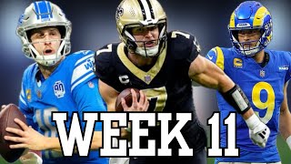 NFL Sunday Recap  Week 11 Early Slate [upl. by Lisan]