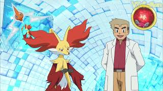 Delphox attacks Professor Oak  Professor Oak Funny Moments [upl. by Ajam819]