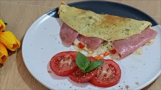 Omelette🌮Quick and super tasty recipe [upl. by Rehpotsirk]