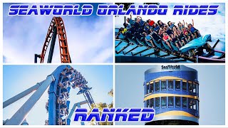 All Rides at SeaWorld Orlando RANKED [upl. by Druce]