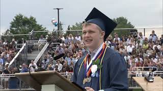 NPHS Class of 2024 Valedictorian  Sawyer Steinbauer [upl. by Assillim]