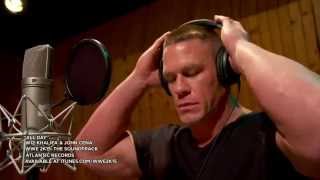 WWE 2K15 The Soundtrack Wiz Khalifa amp John Cena Studio Feature [upl. by Kylstra]