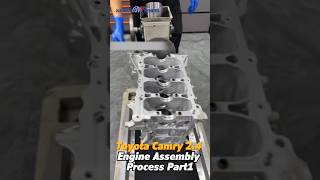 Toyota Camry 24Engine Assembly Process🚙❤ shorts engine automobile mechanic [upl. by Leimaj]