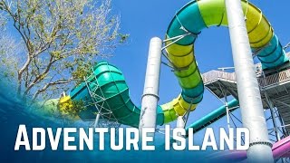 All Water Slides at Adventure Island Tampa Florida POV [upl. by Butch]