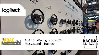 ADAC SimRacing Expo 2024  Messestand  Logitech [upl. by Jimmy]