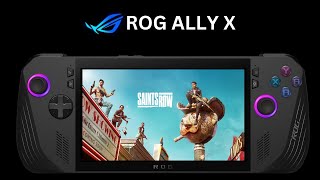 Saints Row  ROG Ally X  25W [upl. by Paulo85]