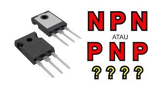 Cara Membedakan Transistor NPN dan PNP [upl. by Vershen]