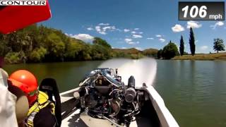 Waterskiing with 135 mph [upl. by Teleya]