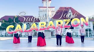 SAYAW TAYO CALABARZON Lets Dance CALABARZON  Dance Steps amp Lyrics [upl. by Balfore]