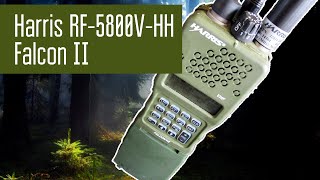 Harris RF5800VHH Falcon II PRC152 VHF Radio Portable VHF NATO radio [upl. by Ott]