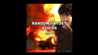 ★ Sped up Random TikTok audios Pt 1 ★ 💥😫 [upl. by Birck]