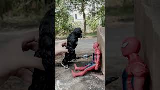 SpiderMan Dies  Venom Skibidi Toilet King Kong Kills SpiderMan shorts marvel spiderman [upl. by Airdnazxela]