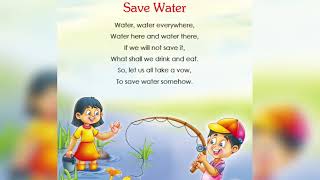 Save water  Water water everywhere song [upl. by Etem953]