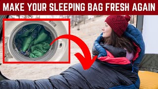 How To Wash Your Sleeping Bag Easily amp Quickly [upl. by Lemuelah]