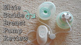 Elvie Stride Breast Pump Review  More Affordable Wireless Breast Pump [upl. by Mclyman]