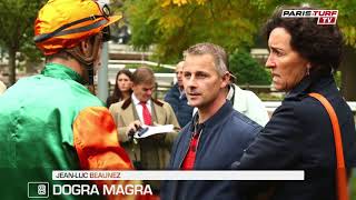 ParisTurf TV  JeanLuc Beaunez  Dogra Magra [upl. by Yecak]