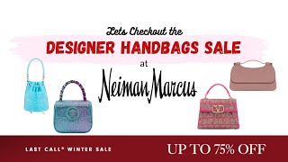 Designer Handbags Sale at Neiman Marcus  Versace  Valentino  Jacquemus  Strathberry [upl. by Loy]