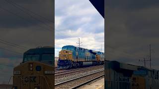 CSX 770 leads a CSX intermodal into buffalo [upl. by Yezdnil]