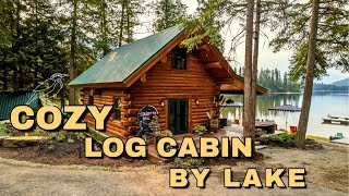 Small Meadowlark Log Cabin by the Lake [upl. by Heimlich]