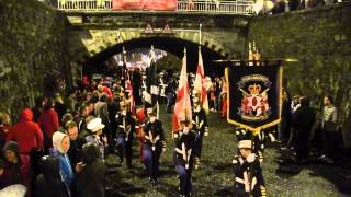 Dunamoney FB  Downshire Guiding Star Flute Band Parade 2015 [upl. by Mallin]