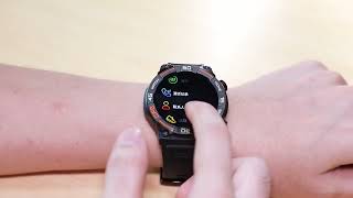 MG02 Outdooor Sport GPS Smart Watch Actual Appearance  Using Video [upl. by Jacques938]