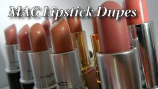 MAC Lipstick Drugstore Dupes [upl. by Keeryt467]