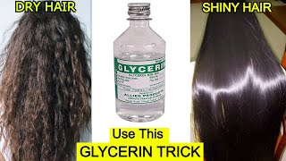 Use Glycerin This way To Turn Dry Frizzy Hair To Soft Smooth Shiny Hair Naturally  Priya Malik [upl. by Okiruy]