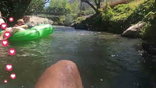 UTAH  IDAHO LAVA HOT SPRING RIVERTUBING 2024 [upl. by Einalem]