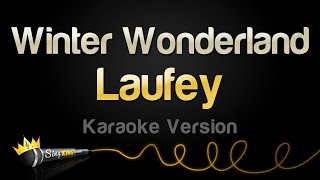 Laufey  Winter Wonderland Karaoke Version [upl. by Lectra]