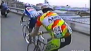 Milano  Sanremo 1991 CChiappucciRSorensenEVanderaerden [upl. by Roberts]