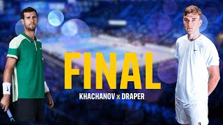 Draper vs Khachanov Finale ATP 500 Vienna [upl. by Ardle]