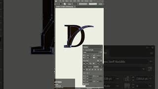 Stylish 3d Logo Letter D [upl. by Esilehc]