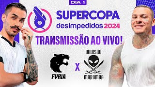 FURIA FC X MANSÃO MAROMBA — SUPERCOPA DESIMPEDIDOS 2024 AO VIVO E COM IMAGENS [upl. by Hound]