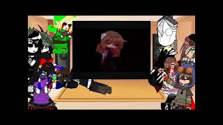 Creepypasta react to Afton FamilyFNaFWIP [upl. by Anaidiriv]