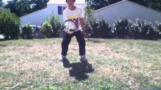 Faire un ciseau au foot  Figure football [upl. by Trever768]