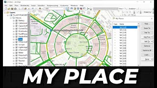 How to Use My Places in ArcGIS Easy Tutorial [upl. by Snowber]