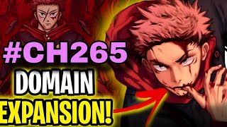 YUJI DEFEATED SUKUNA IN THE DOMAIN IN JJK265 🤯  JUJUTSU KAISEN CHAPTER 265 SPOILERS [upl. by Mccord]