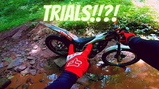 Why I bought a Trials Bike for Hard Enduro Training  Beta 300 4T [upl. by Michi912]