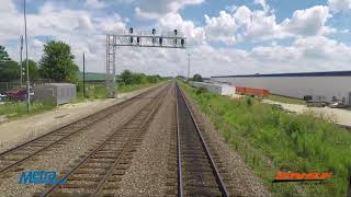 Metra Ride Along  SouthWest Service Inbound [upl. by Wachter]