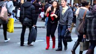 Boxing Day sales on London Oxford and Regent streets [upl. by Jannery]