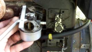 TroyBilt Chipper Vac Carburetor Repair Part 2 of 2 [upl. by Corenda]