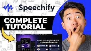 Speechify Tutorial For Beginners  How To Create Audio from Text Using Ai [upl. by Ynohtnakram60]