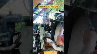 Jcb3dx radiator fitting jcb3dx jcbvideo jcbbackhoes jcb [upl. by Yhtomiht]