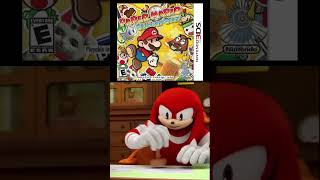 Knuckles Ranks the BEST Mario RPGs [upl. by Zampardi450]