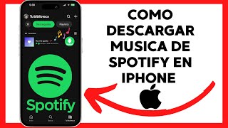 😱😉COMO DESCARGAR MUSICA DE SPOTIFY EN IPHONE😊 [upl. by Kcered745]