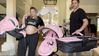 3 PIECE PINK STROLLER UNBOXING [upl. by Ajidahk]