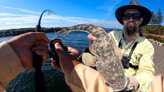 Bermagui River Flathead Fishing NSW [upl. by Scevo733]