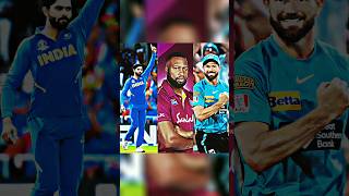 Jadeja Vs Pollard Vs neser 🥵cricket shorts  CricketBestClipss [upl. by Binnings]